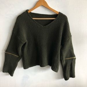 Cropped sweater, never worn.